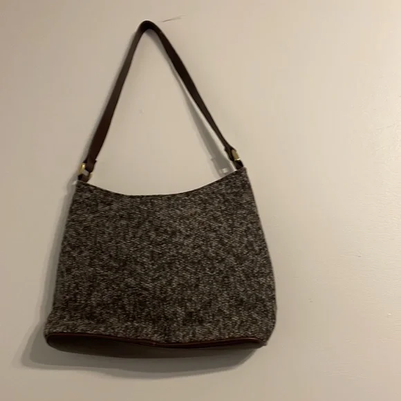 New Bueno purse, handbag. Brown with floral front - Picture 5 of 11